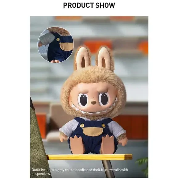 Labubu Time to Chill Pop Mart Plush Collectible Toy Authentic - Picture 11 of 12